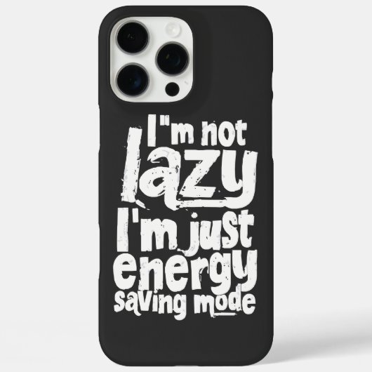 Grappige procrastinatie quote Case-Mate iPhone case (Achterkant)