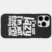 Grappige procrastinatie quote Case-Mate iPhone case (Achterkant (horizontaal))