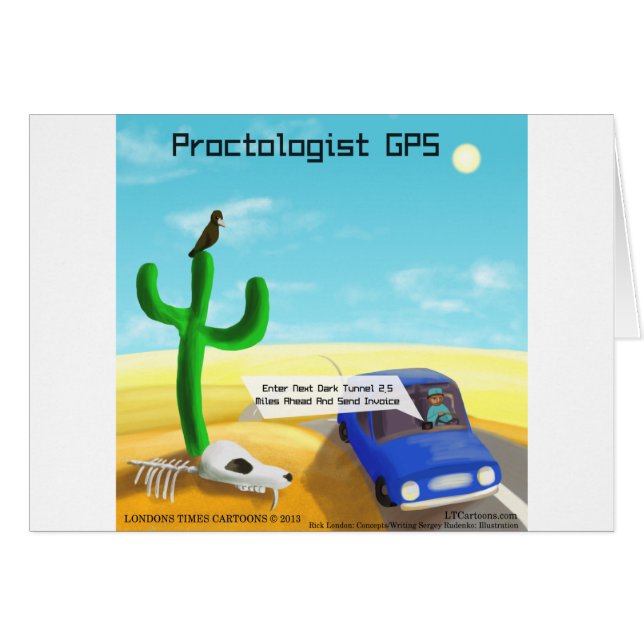 Grappige Proctologie (Voorkant Horizontaal)