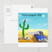 Grappige Proctologie Briefkaart (Voorkant / Achterkant)