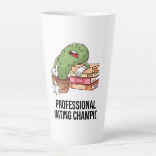 Grappige Professionele Wacht Kampioen Schattige Ca Latte Mok