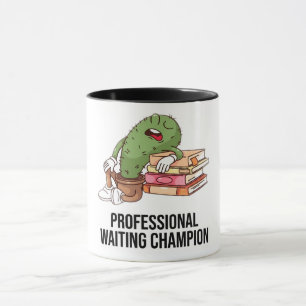 Grappige Professionele Wacht Kampioen Schattige Ca Mok