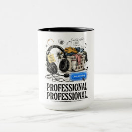 Grappige professionele WFH koffiemok Cadeau voor o Mok