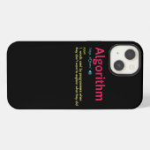 Grappige programmeur algoritme mannen vrouwen kind iPhone hoesje (Achterkant horizontaal)