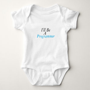 Grappige Programmeur Baby Bodysuit Baby Een stuk