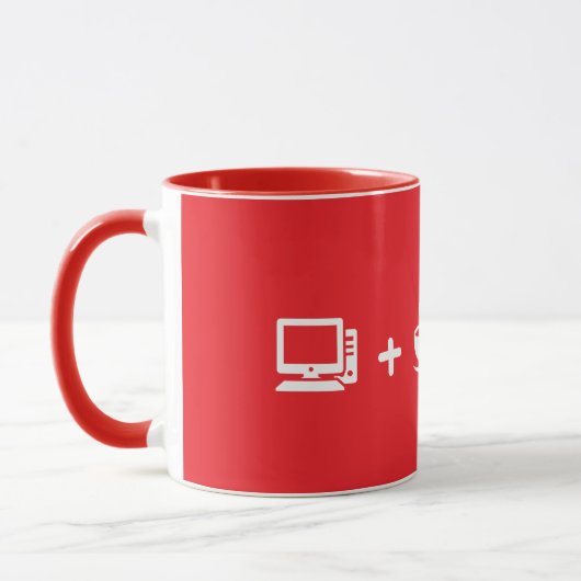 Grappige programmeur code koffiemok - Softwaretech Mok (Links)