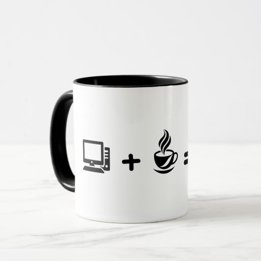 Grappige programmeur code koffiemok - Softwaretech Mok (Voorkant links)