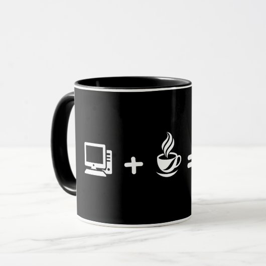 Grappige programmeur code koffiemok - Softwaretech Mok (Voorkant links)