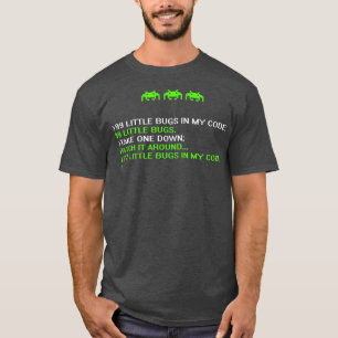 Grappige programmeur codering debugger hacker comp t-shirt
