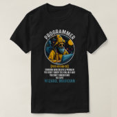 Grappige programmeur definitie codering en compute t-shirt (Design voorkant)