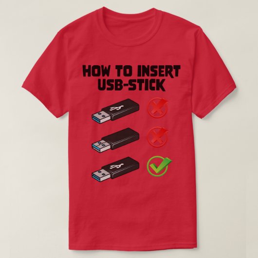 Grappige programmeur grap computer nerd hoe u kunt t-shirt (Design voorkant)