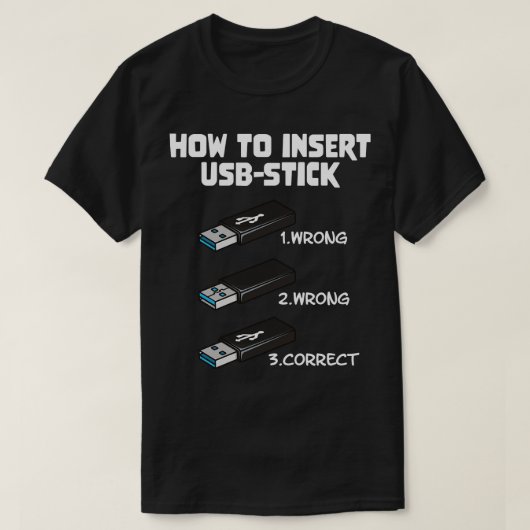 Grappige programmeur grap computer nerd hoe u kunt t-shirt (Design voorkant)