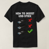 Grappige programmeur grap computer nerd hoe u kunt t-shirt (Design voorkant)