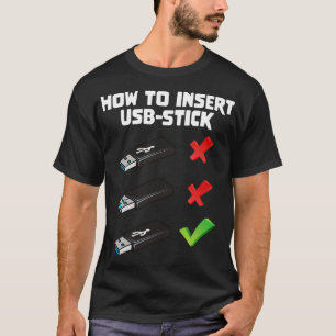 Grappige programmeur grap computer nerd hoe u kunt t-shirt