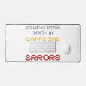 Grappige programmeur koffie- en serverfouten bureaumat (Keyboard & Muis)