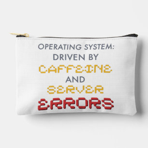 Grappige programmeur koffie- en serverfouten etui