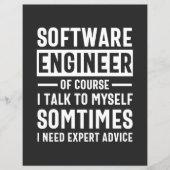 Grappige programmeur software engineer cadeau (Voorkant)