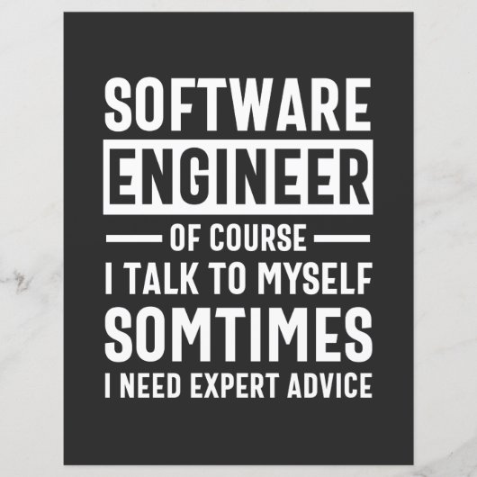 Grappige programmeur software engineer cadeau (Voorkant)