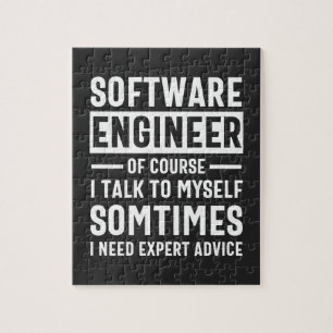 Grappige programmeur software engineer cadeau legpuzzel