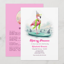 Grappige Prosecco Flamingo Strand Bruidsmeisjes We