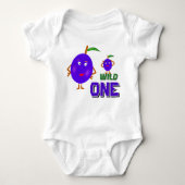 Grappige pruimen romper (Voorkant)