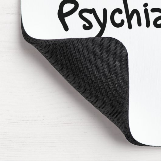 Grappige Psychiater Mousepad Muismat (Hoek)