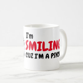 Grappige Psycho Humor Morning Coffee Meme Koffiemok