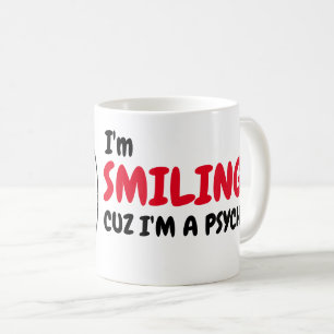 Grappige Psycho Humor Morning Coffee Meme Koffiemok