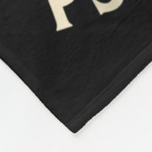 Grappige psycho path citaat sarcastische humor ret fleece deken (Hoek)