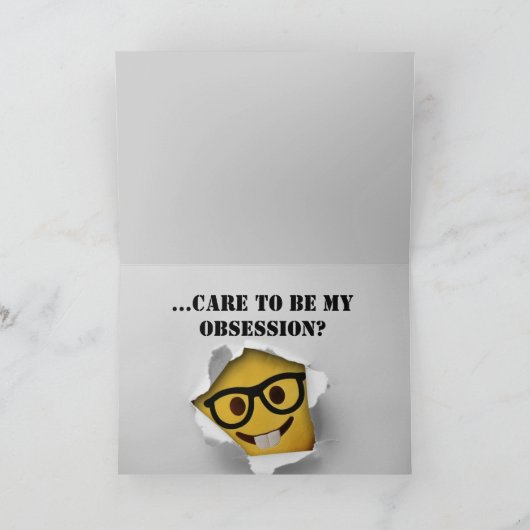 Grappige psychologie houdt van Kaart (Binnen)