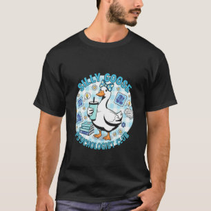 Grappige Psycholoog Domme Gans Mentale Gezondheid T-shirt