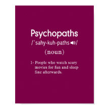 Grappige psychopaten definitie wijn