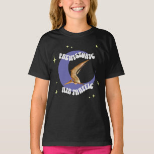 Grappige Pterodactylus Maan Vlieg Humor T-shirt