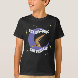 Grappige Pterodactylus Maan Vlieg Humor T-shirt