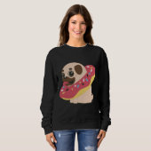 Grappige pug Classic T-shirt 154 (Voorkant volledig)