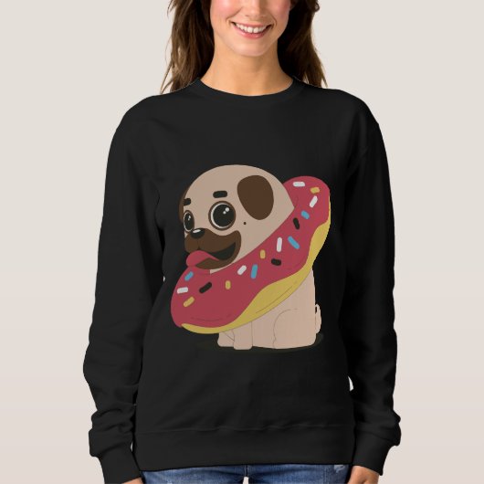 Grappige pug Classic T-shirt 154 (Voorkant)