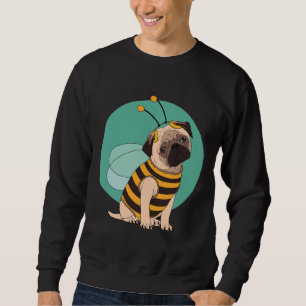 Grappige Pug Dragen Halloween kostuum Bee Classic  Trui