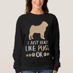 Grappige Pug Gifts Grappige Hond Liefhebber Pug Ma Trui