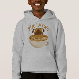 Grappige Pug Hond Coffee Liefhebber Ontwerp