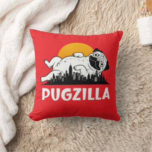 Grappige Pug-hond Kussen