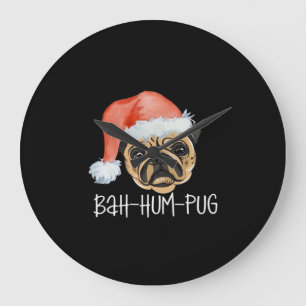 Grappige Pug Kerstmis Hond Moeder Vader Pyjama Ext Grote Klok