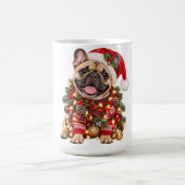 Grappige Pug Kersttrui Mok (Center)