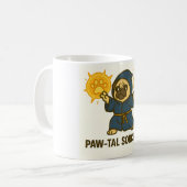 Grappige pug koffiemok (Voorkant links)