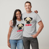 Grappige Pug Leven T-shirt (Unisex)