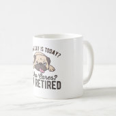 Grappige Pug Lover Mok Gift (Voorkant rechts)