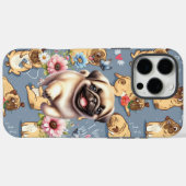 Grappige Pugs Case-Mate iPhone Case (Achterkant (horizontaal))