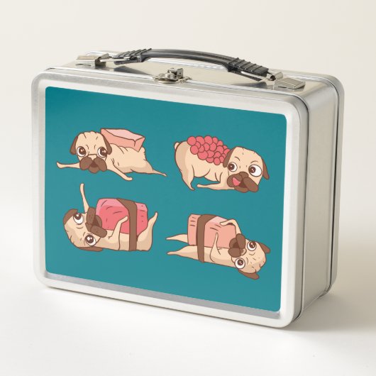 Grappige Pugs Foodie Design (Voorkant)