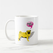Grappige Pugs Heersen over Cadeaus Koffiemok (Links)