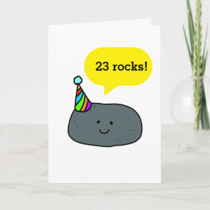 Grappige Pun 23e Verjaardag Voor Hem of Haar Kaart