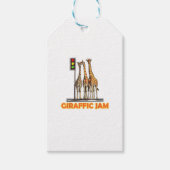 Grappige Pun Giraffe Jam Cadeaulabel (Voorkant)